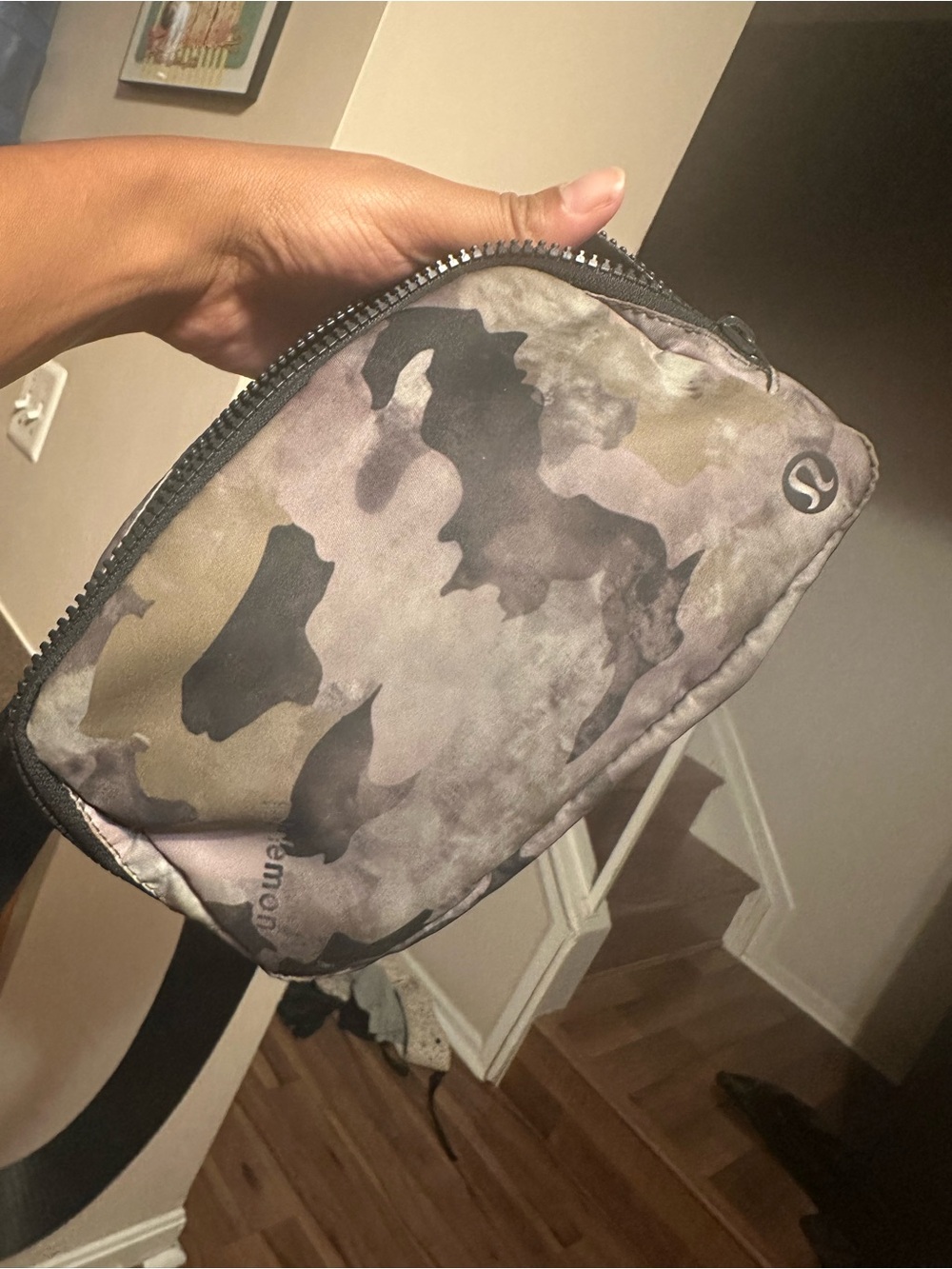 Lululemon Camo Belt Bag — Gray